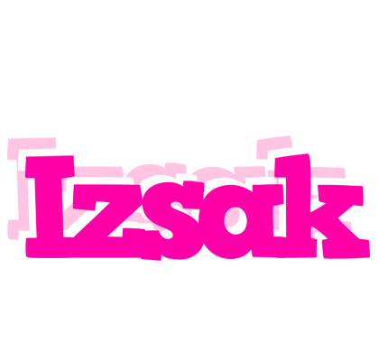 Izsak dancing logo