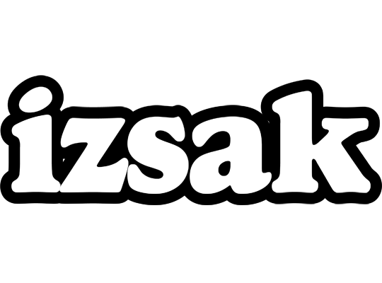 Izsak panda logo
