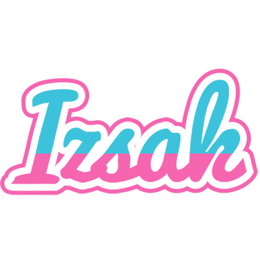 Izsak woman logo