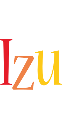 Izu birthday logo