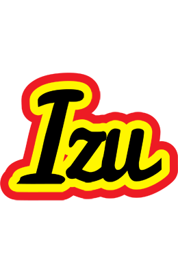 Izu flaming logo