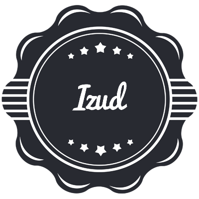Izud badge logo