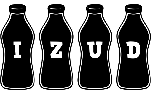 Izud bottle logo