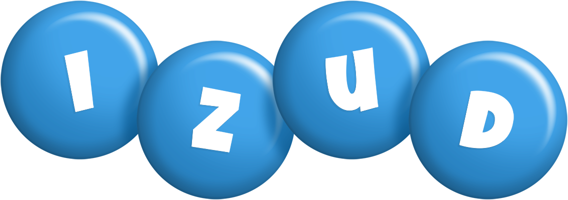 Izud candy-blue logo