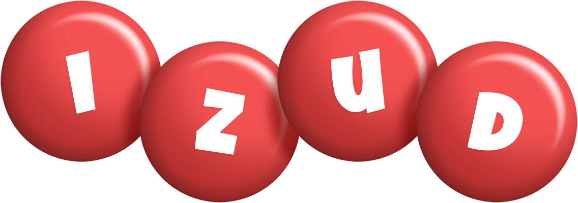 Izud candy-red logo