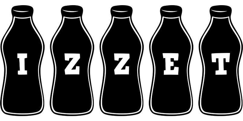 Izzet bottle logo