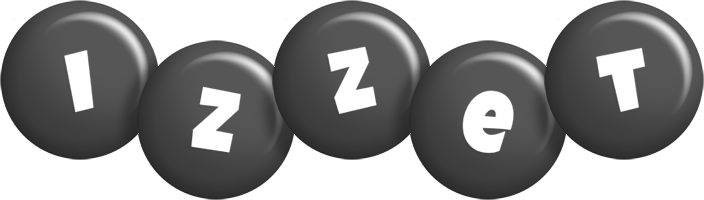 Izzet candy-black logo