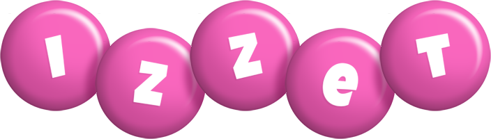 Izzet candy-pink logo