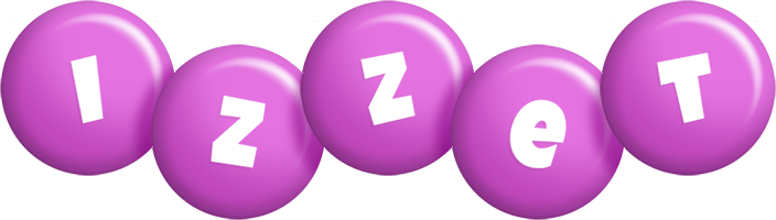 Izzet candy-purple logo