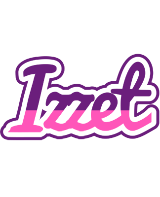 Izzet cheerful logo