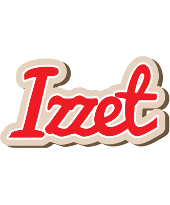 Izzet chocolate logo
