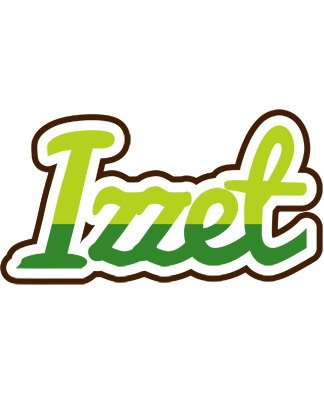 Izzet golfing logo
