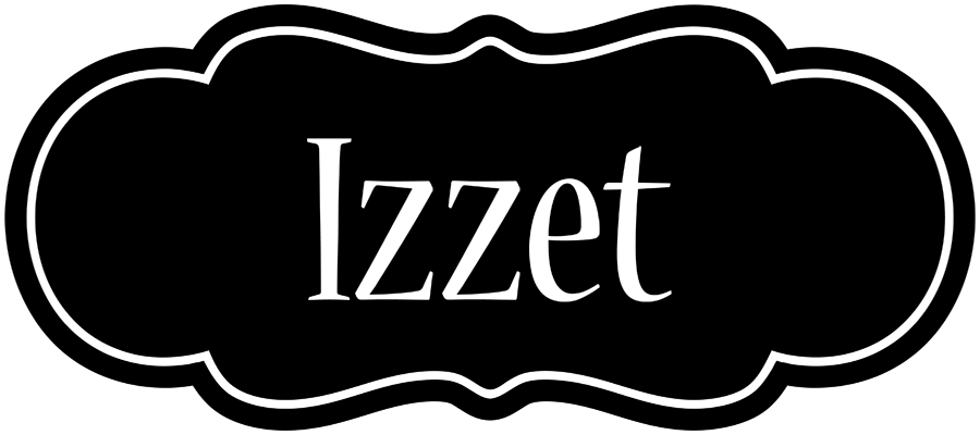 Izzet welcome logo