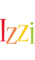 Izzi birthday logo