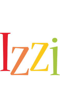 Izzi birthday logo