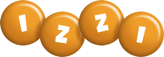 Izzi candy-orange logo