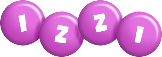 Izzi candy-purple logo