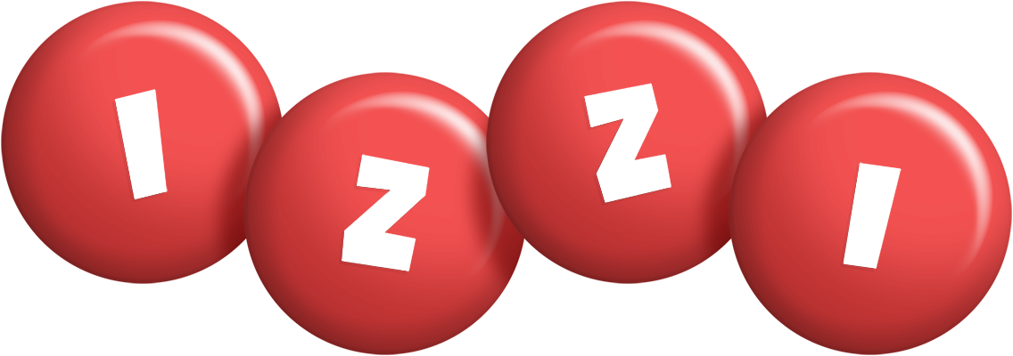 Izzi candy-red logo