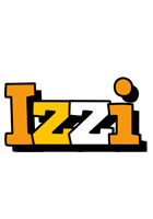 Izzi cartoon logo