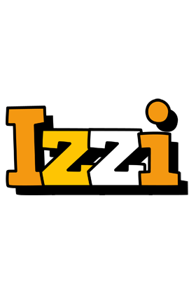 Izzi cartoon logo