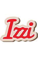 Izzi chocolate logo