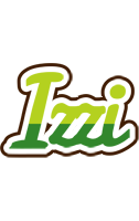 Izzi golfing logo