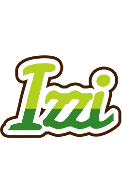 Izzi golfing logo