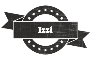 Izzi grunge logo