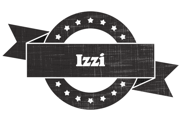 Izzi grunge logo