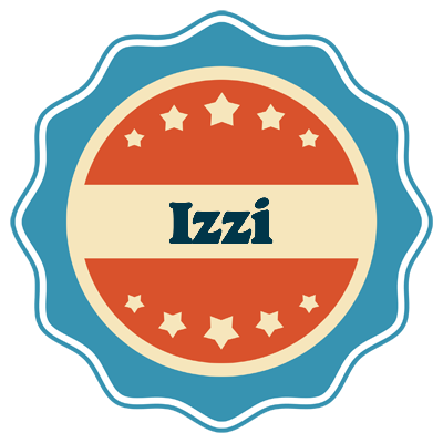 Izzi labels logo