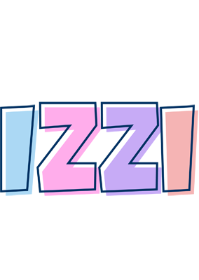 Izzi pastel logo