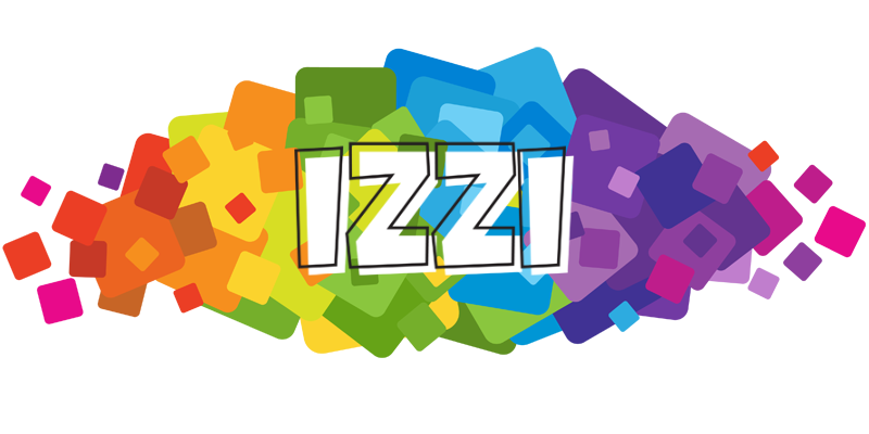 Izzi pixels logo