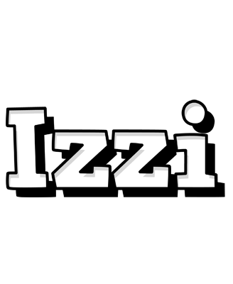 Izzi snowing logo