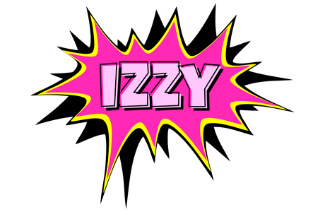 Izzy badabing logo