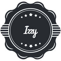 Izzy badge logo