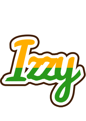 Izzy banana logo