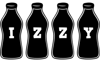 Izzy bottle logo