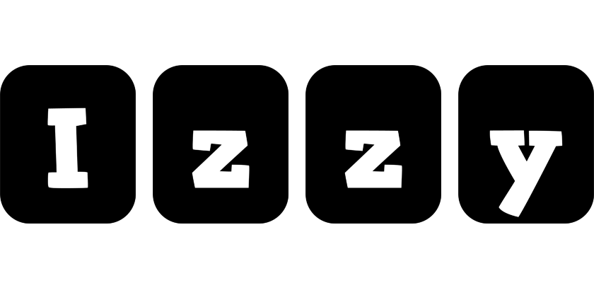 Izzy box logo