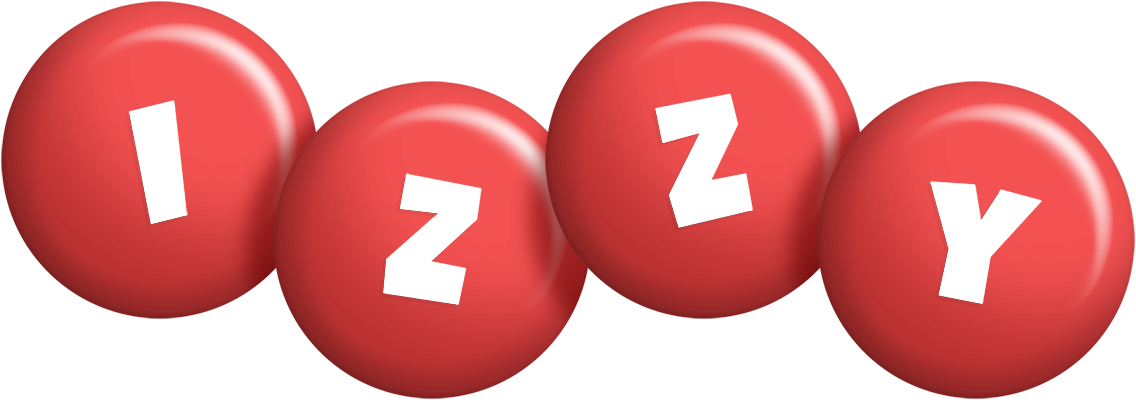 Izzy candy-red logo