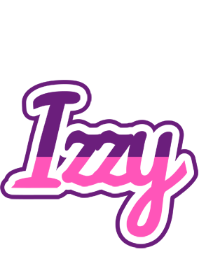 Izzy cheerful logo