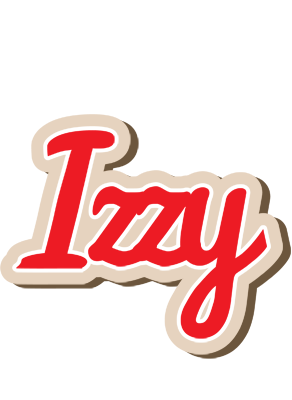 Izzy chocolate logo