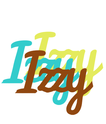 Izzy cupcake logo