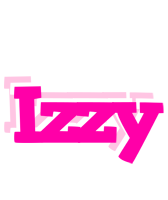 Izzy dancing logo