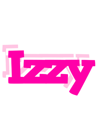 Izzy dancing logo