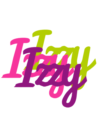 Izzy flowers logo