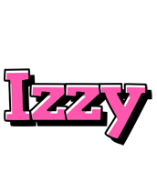 Izzy girlish logo