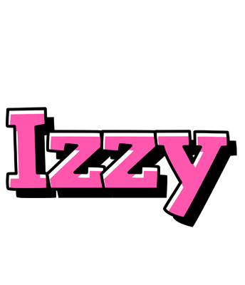 Izzy girlish logo