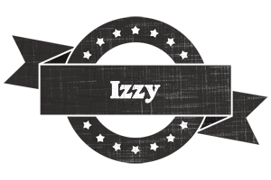 Izzy grunge logo