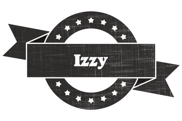 Izzy grunge logo
