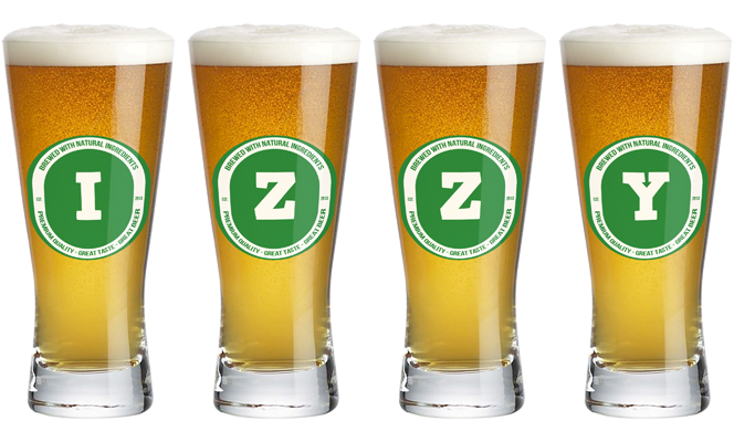 Izzy lager logo